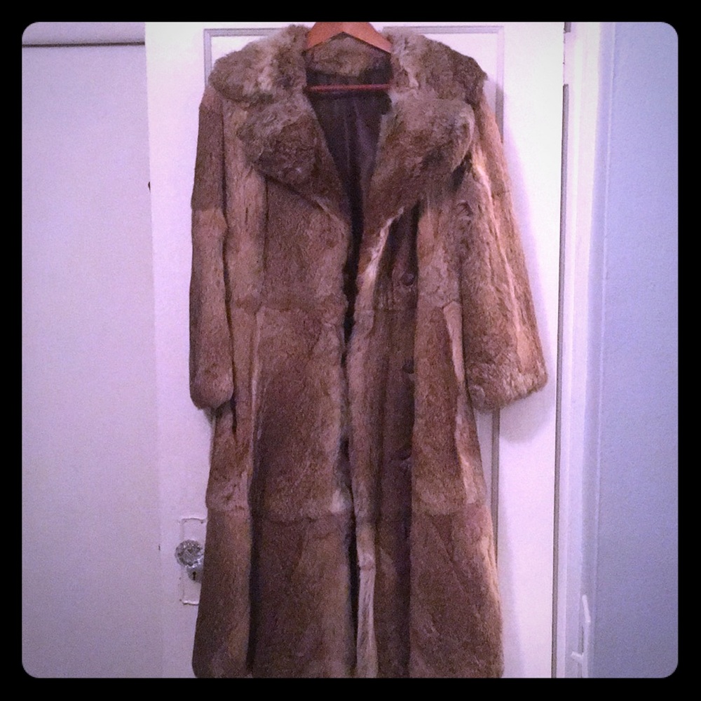 Rabbit Fur Coat